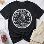 Certified Cat Mom T-Shirt
