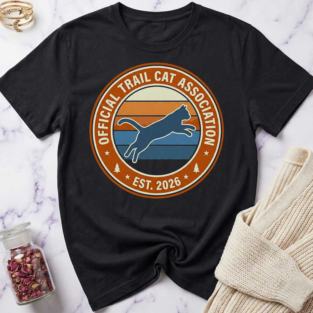 Leaping Trail Cat T-Shirt