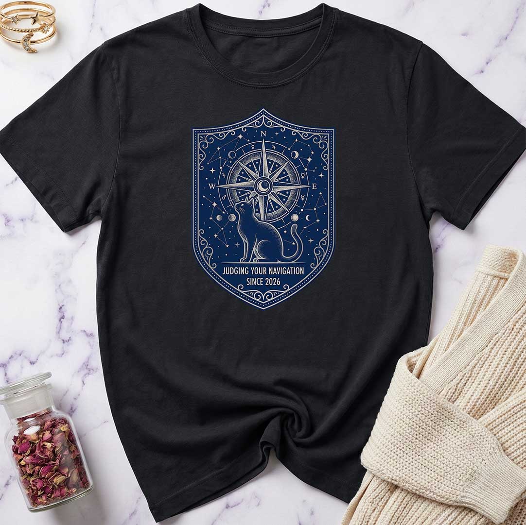 Nav Cat T-Shirt