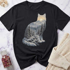 Winter Forest Cat T-Shirt