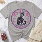 Certified Cat Mom T-Shirt