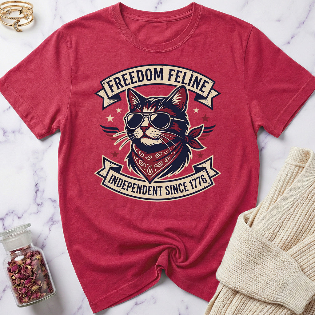 USA 250 Freedom Feline T-Shirt