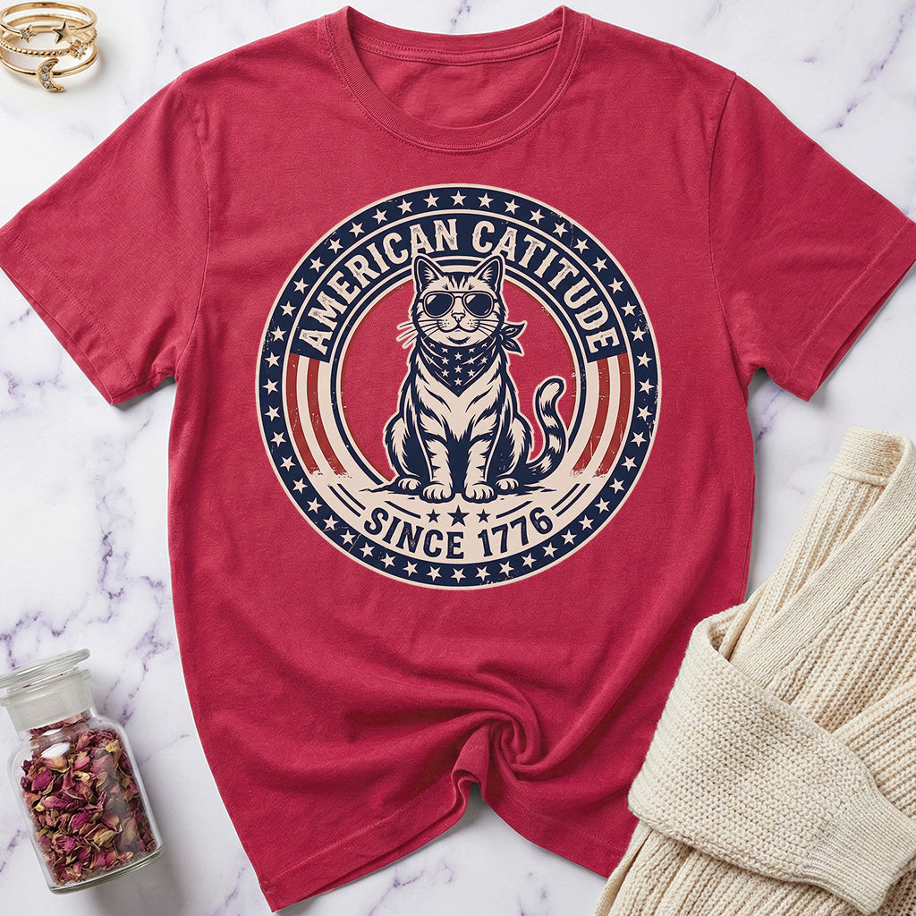 USA 250 Catitude Stars & Stripes Edition T-Shirt