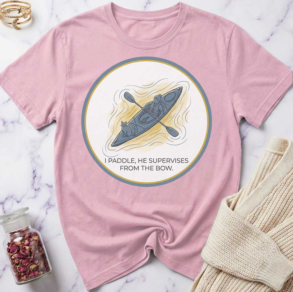 Kayak Cat T-Shirt