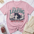Tuxedo Cat - Too Busy Loafing T-Shirt