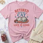 Retired with My Cat T-Shirt