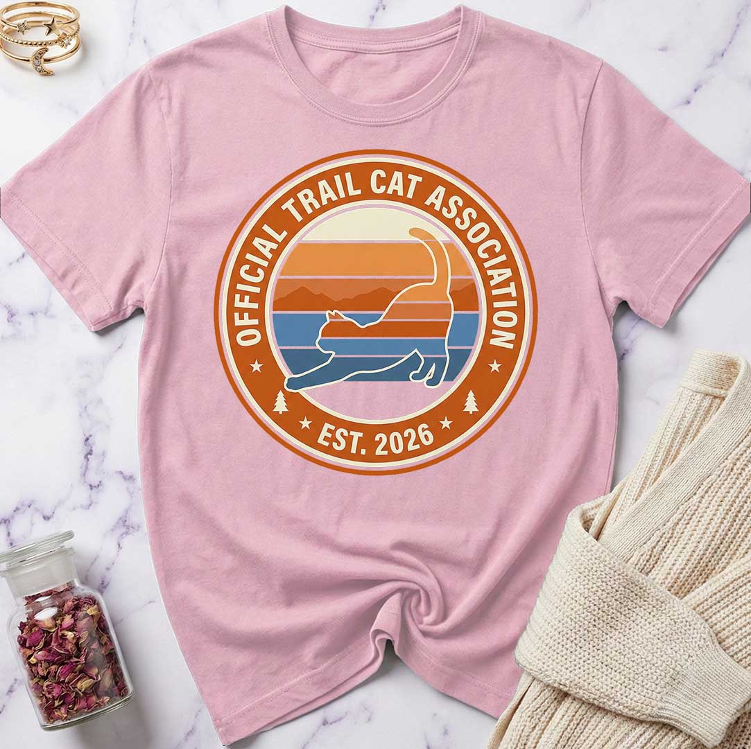 Stretching Trail Cat T-Shirt