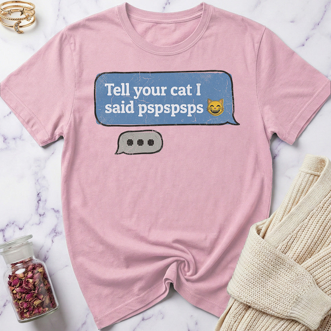 Retro Cat Chat T-Shirt