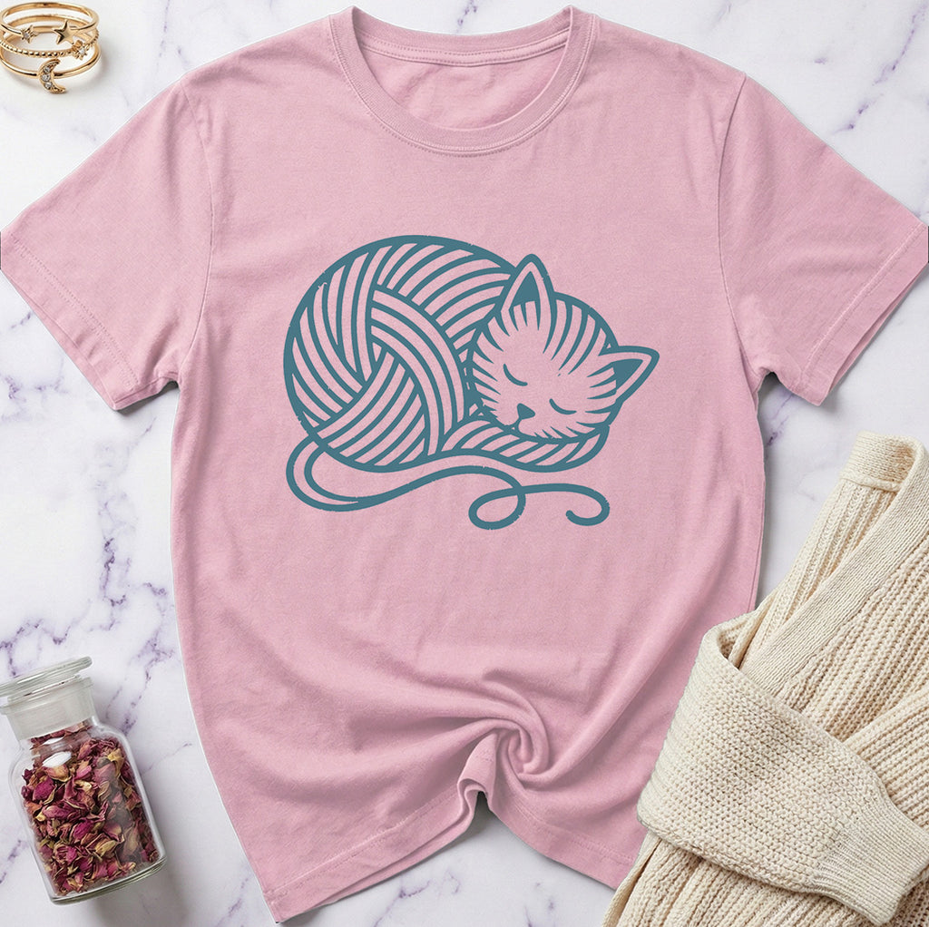 Yarn Ball Cat T-Shirt
