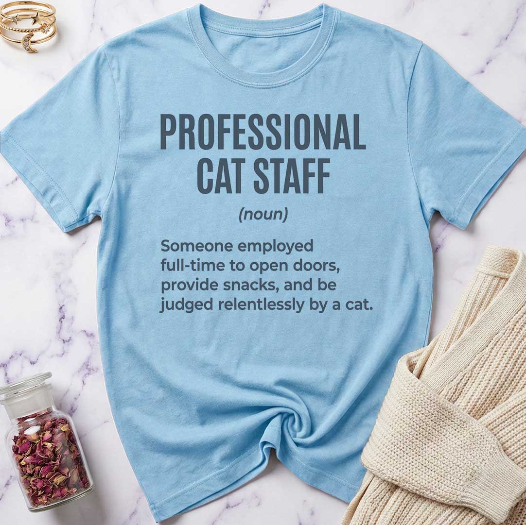 Professional Cat Staff T-Shirt