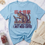 Catzilla Coffee T-Shirt