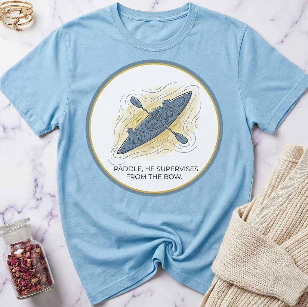 Kayak Cat T-Shirt