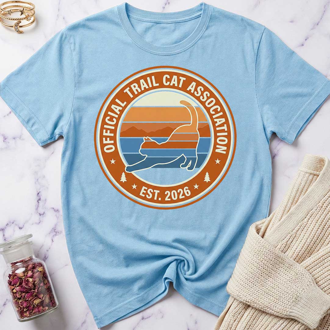 Stretching Trail Cat T-Shirt