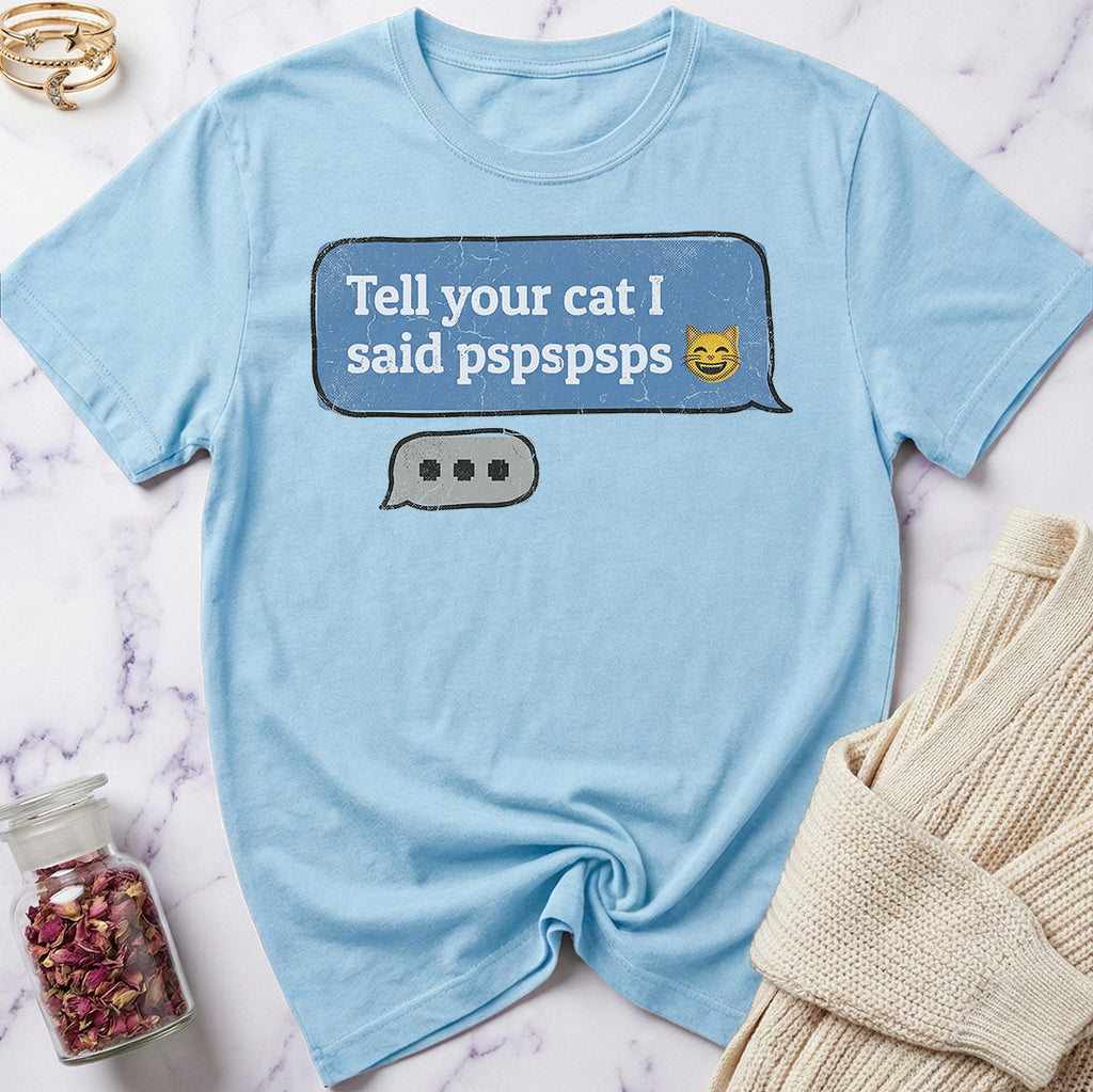 Retro Cat Chat T-Shirt