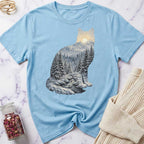 Winter Forest Cat T-Shirt