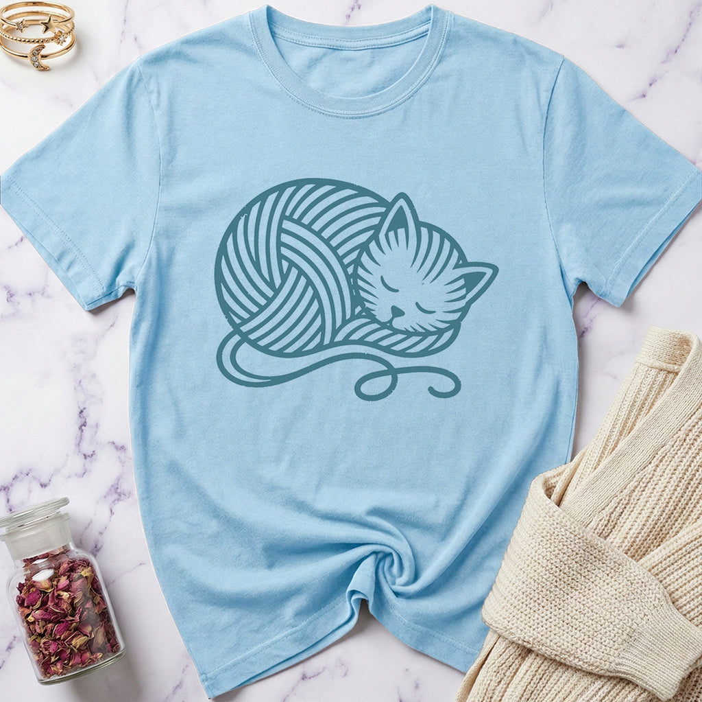 Yarn Ball Cat T-Shirt