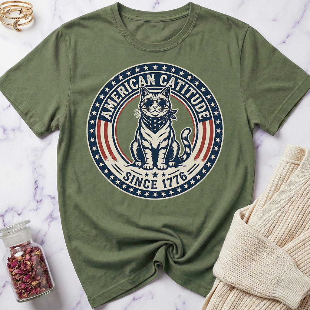 USA 250 Catitude Stars & Stripes Edition T-Shirt
