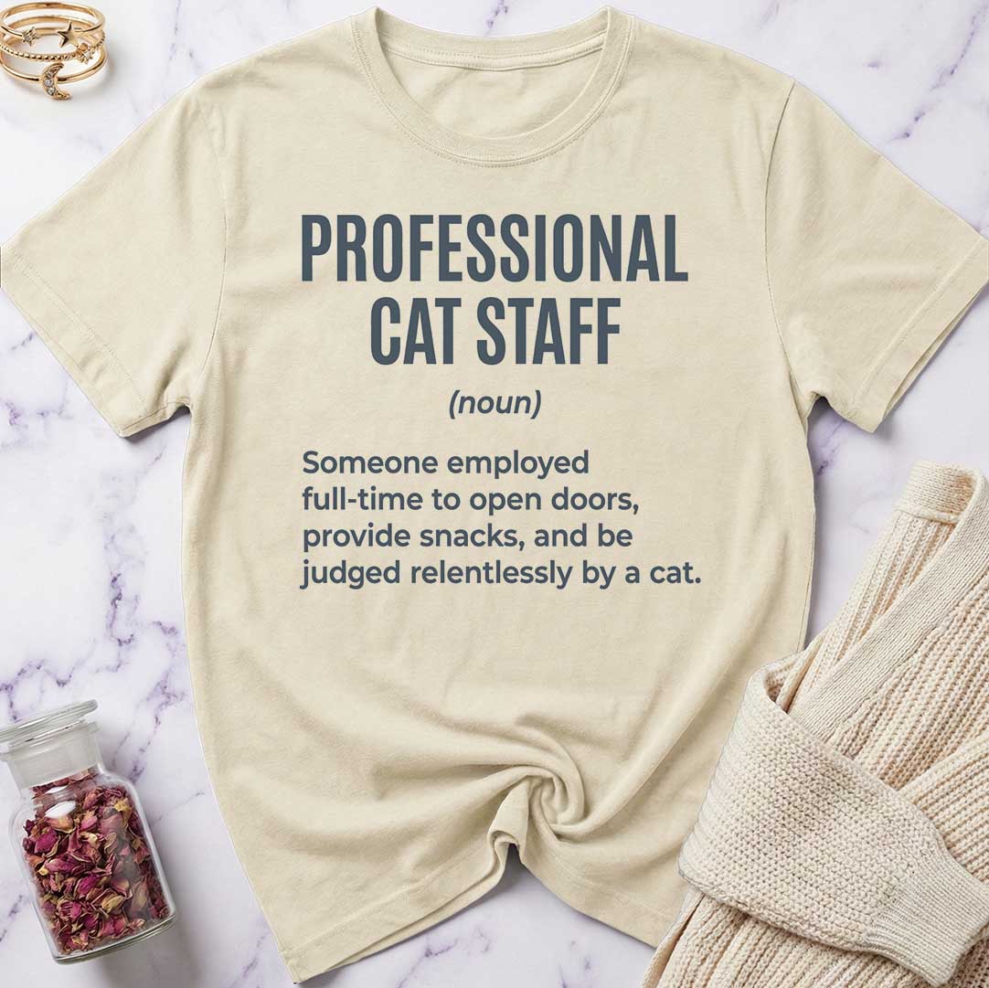 Professional Cat Staff T-Shirt