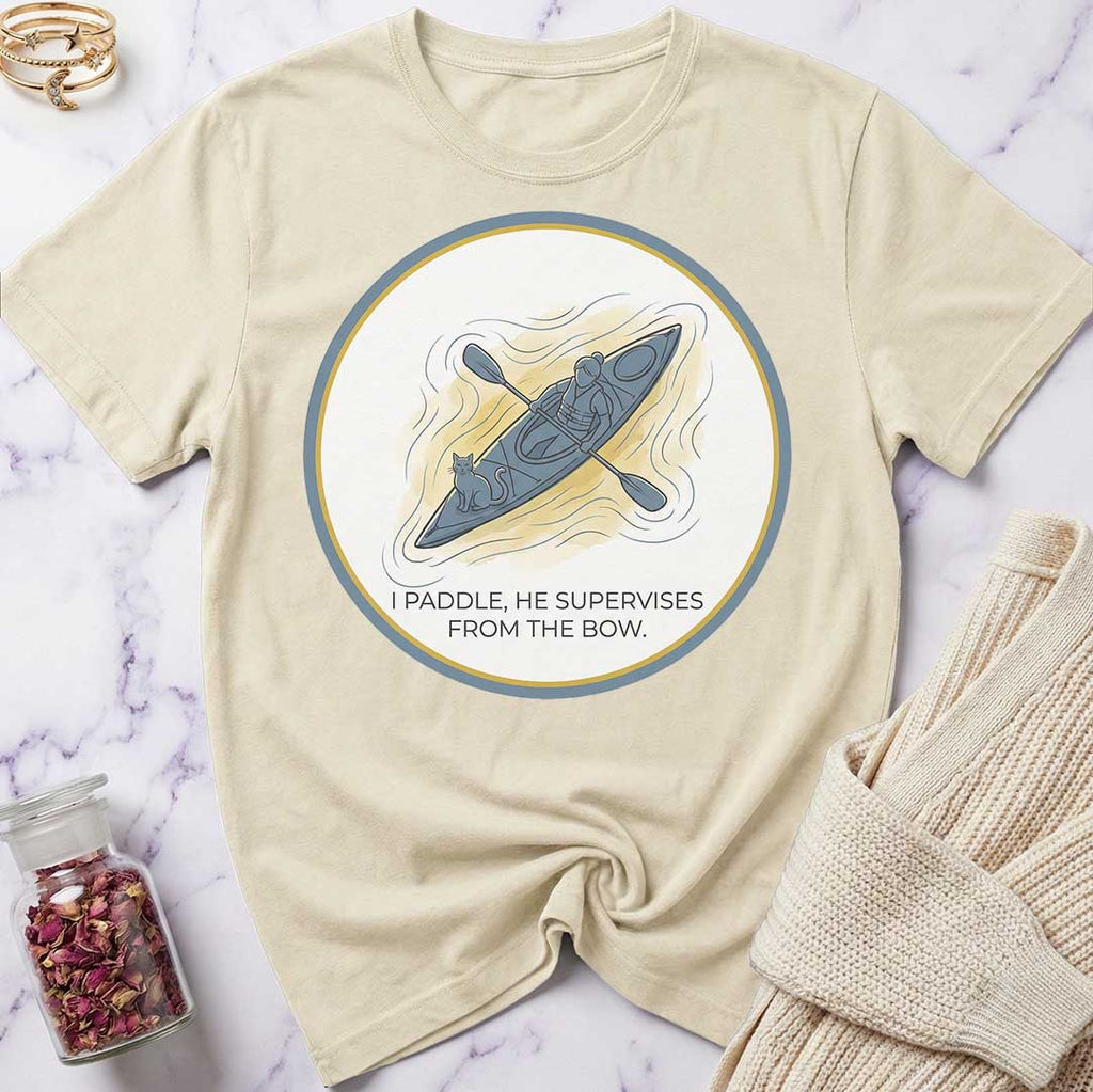 Kayak Cat T-Shirt