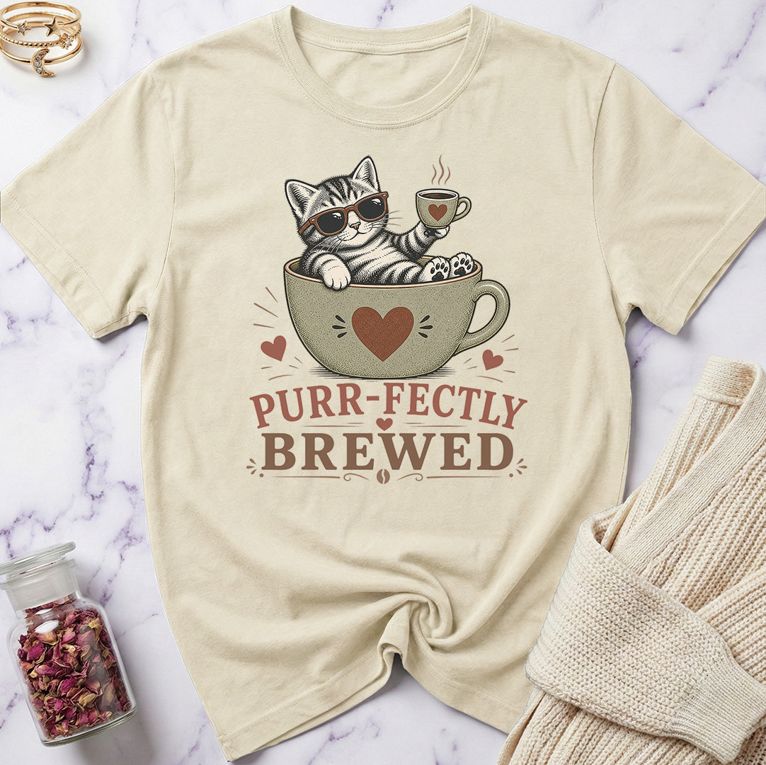 Purr-fectly Brewed T-Shirt