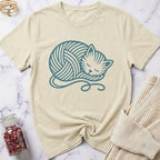Yarn Ball Cat T-Shirt