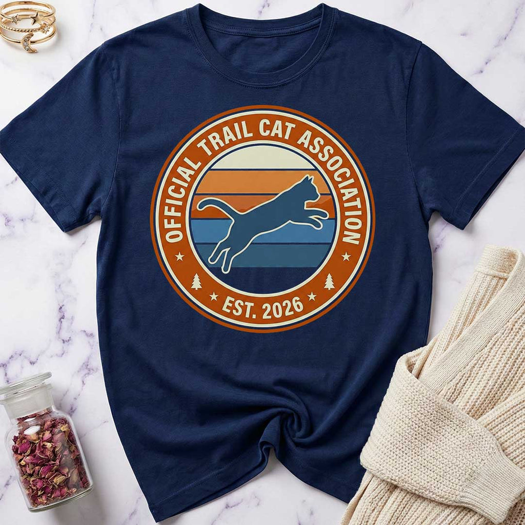 Leaping Trail Cat T-Shirt