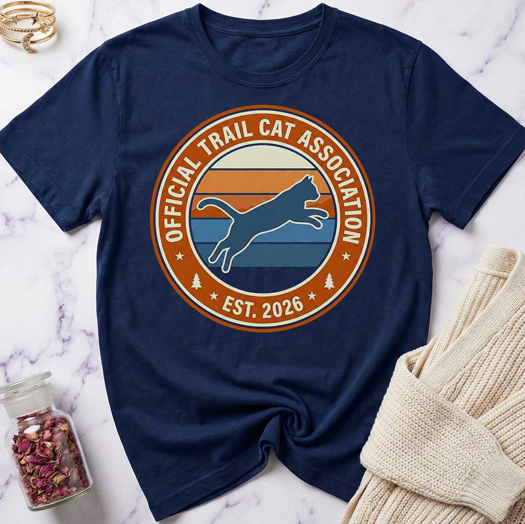 Leaping Trail Cat T-Shirt