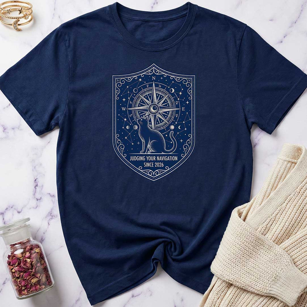 Nav Cat T-Shirt