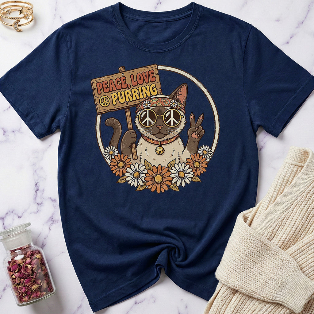Peace Love & Purring T-Shirt