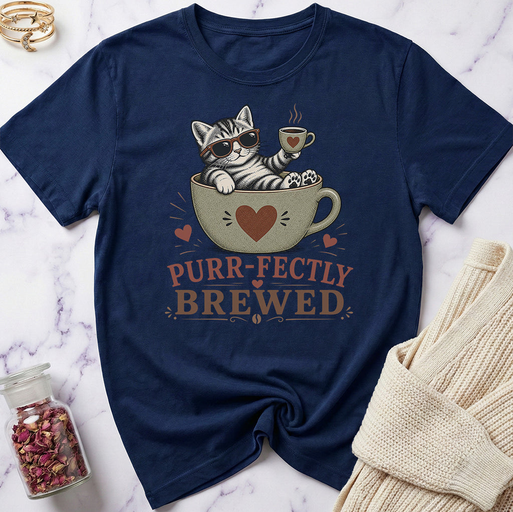 Purr-fectly Brewed T-Shirt