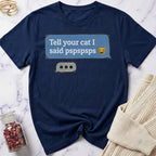 Retro Cat Chat T-Shirt