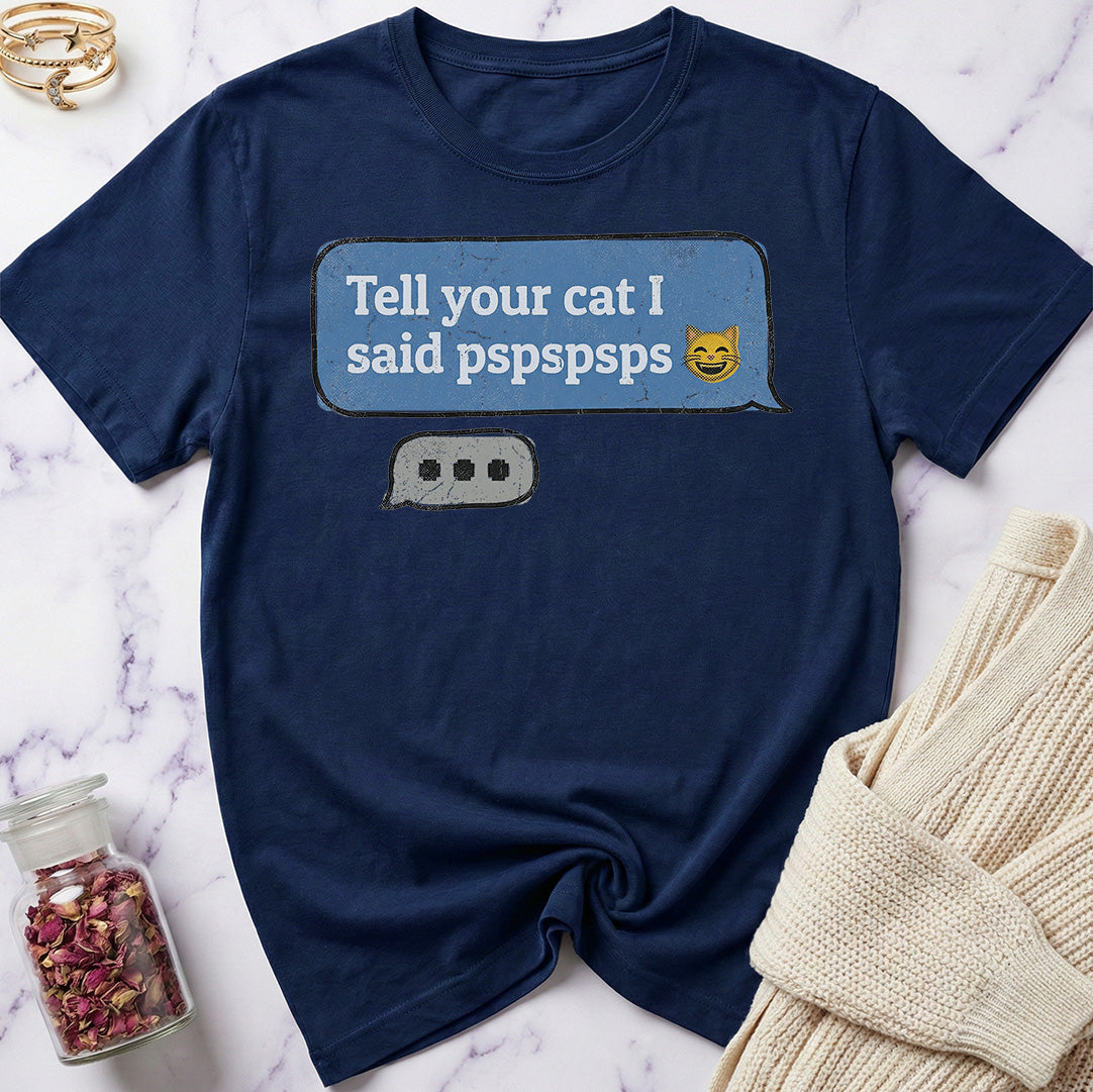 Retro Cat Chat T-Shirt