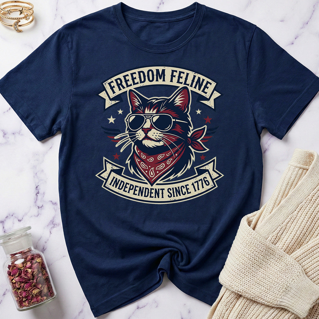 USA 250 Freedom Feline T-Shirt