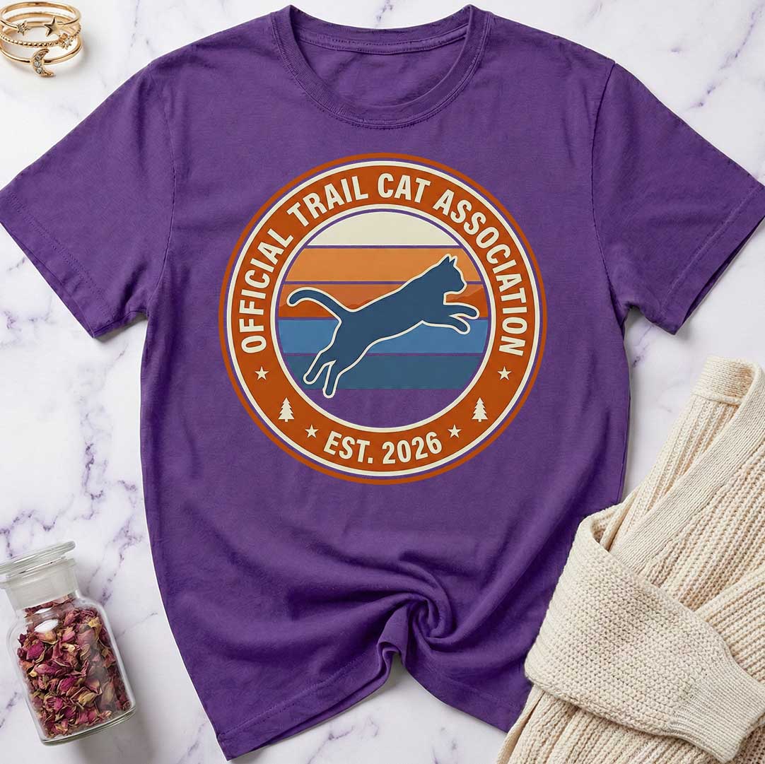 Leaping Trail Cat T-Shirt