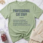 Professional Cat Staff T-Shirt