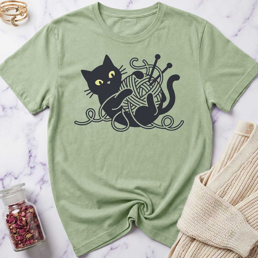 Itty Bitty Knitty Kitty T-Shirt