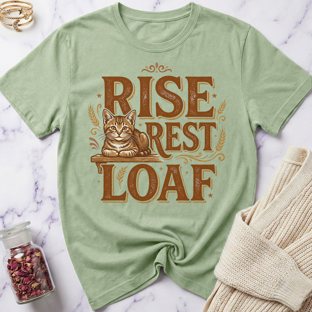 Baking Cat - Rise Rest Loaf T-Shirt