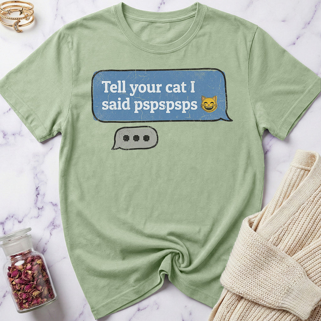 Retro Cat Chat T-Shirt