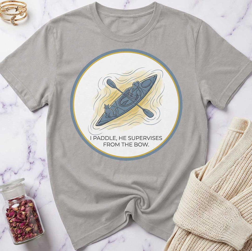 Kayak Cat T-Shirt