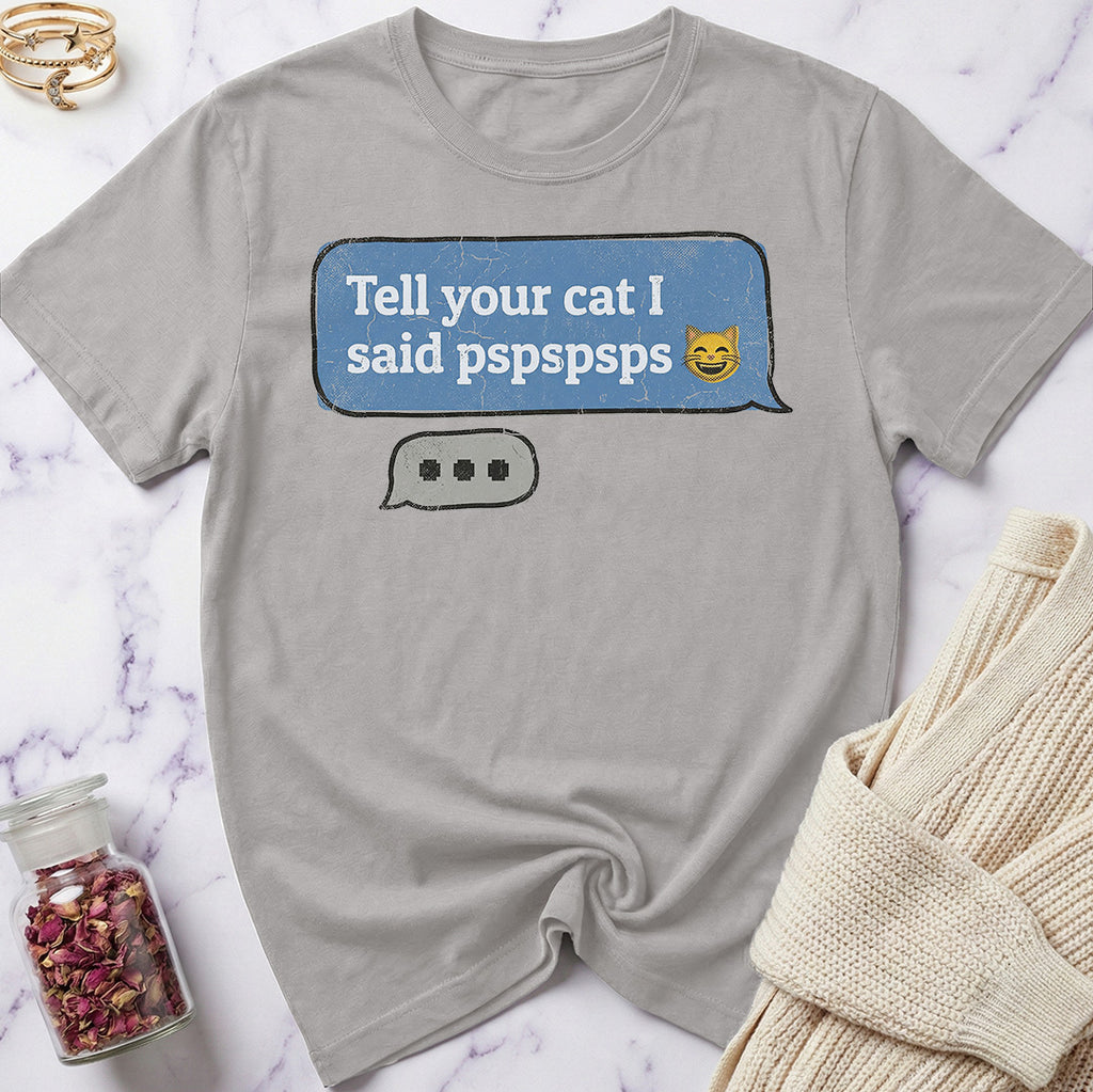 Retro Cat Chat T-Shirt