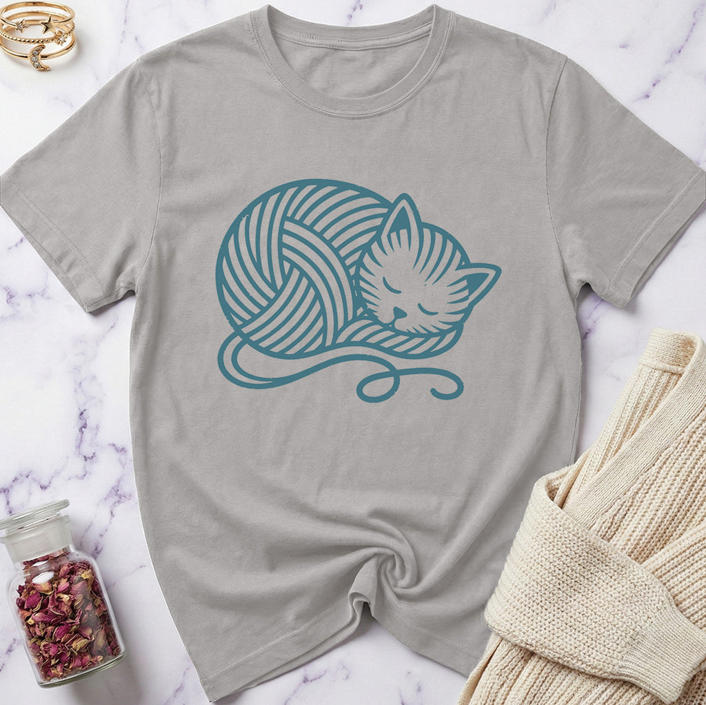 Yarn Ball Cat T-Shirt