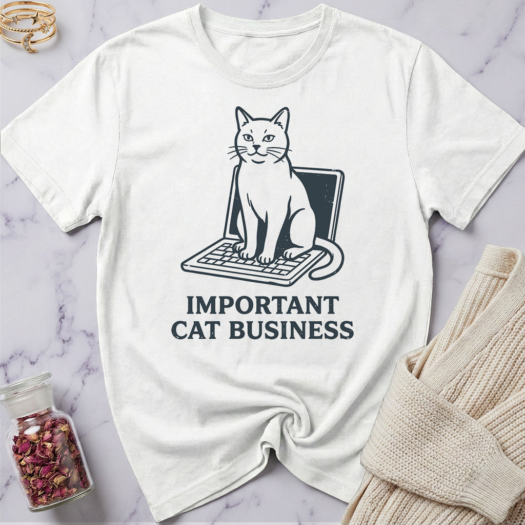 Important Cat Business T-Shirt
