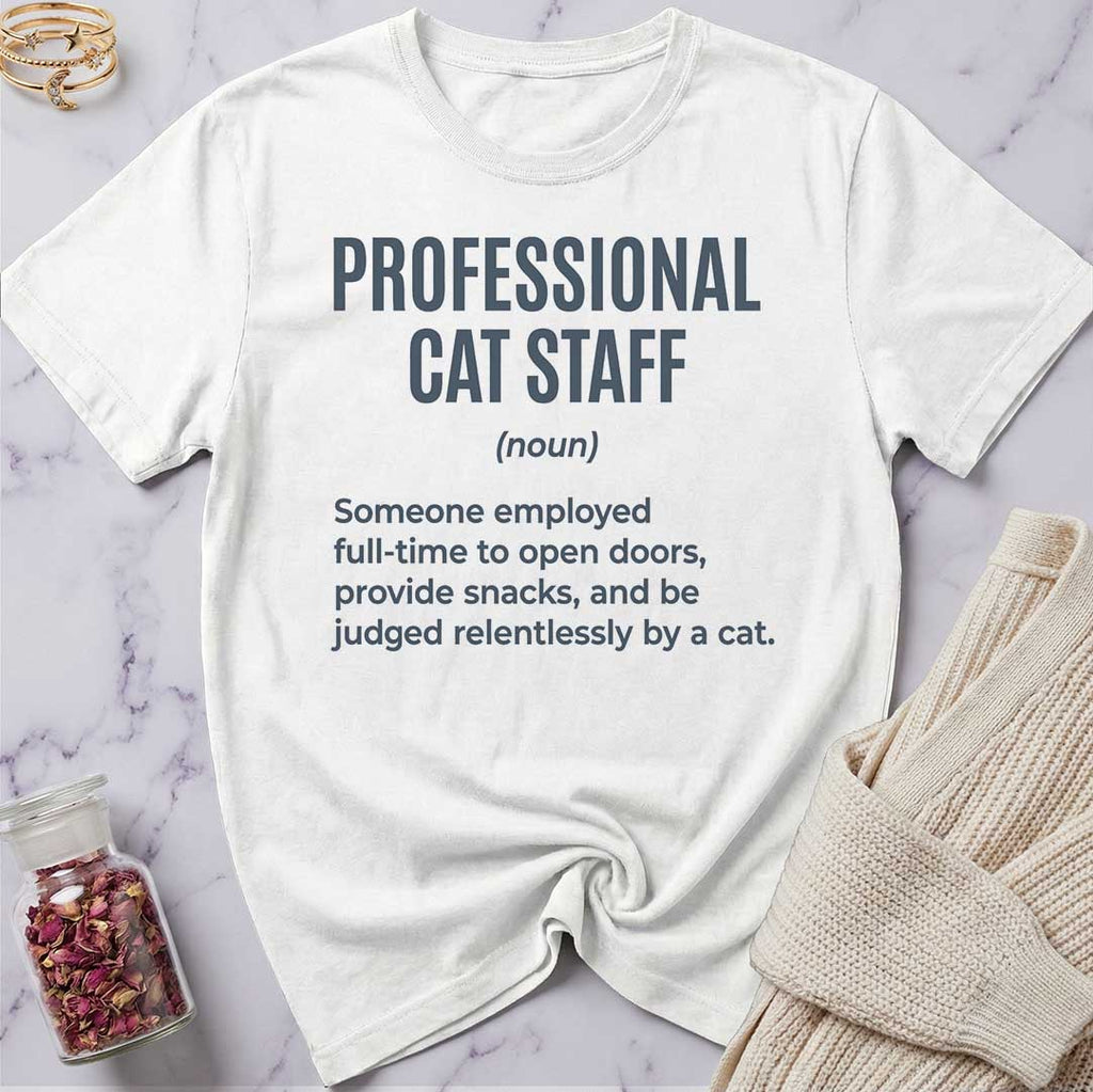 Professional Cat Staff T-Shirt