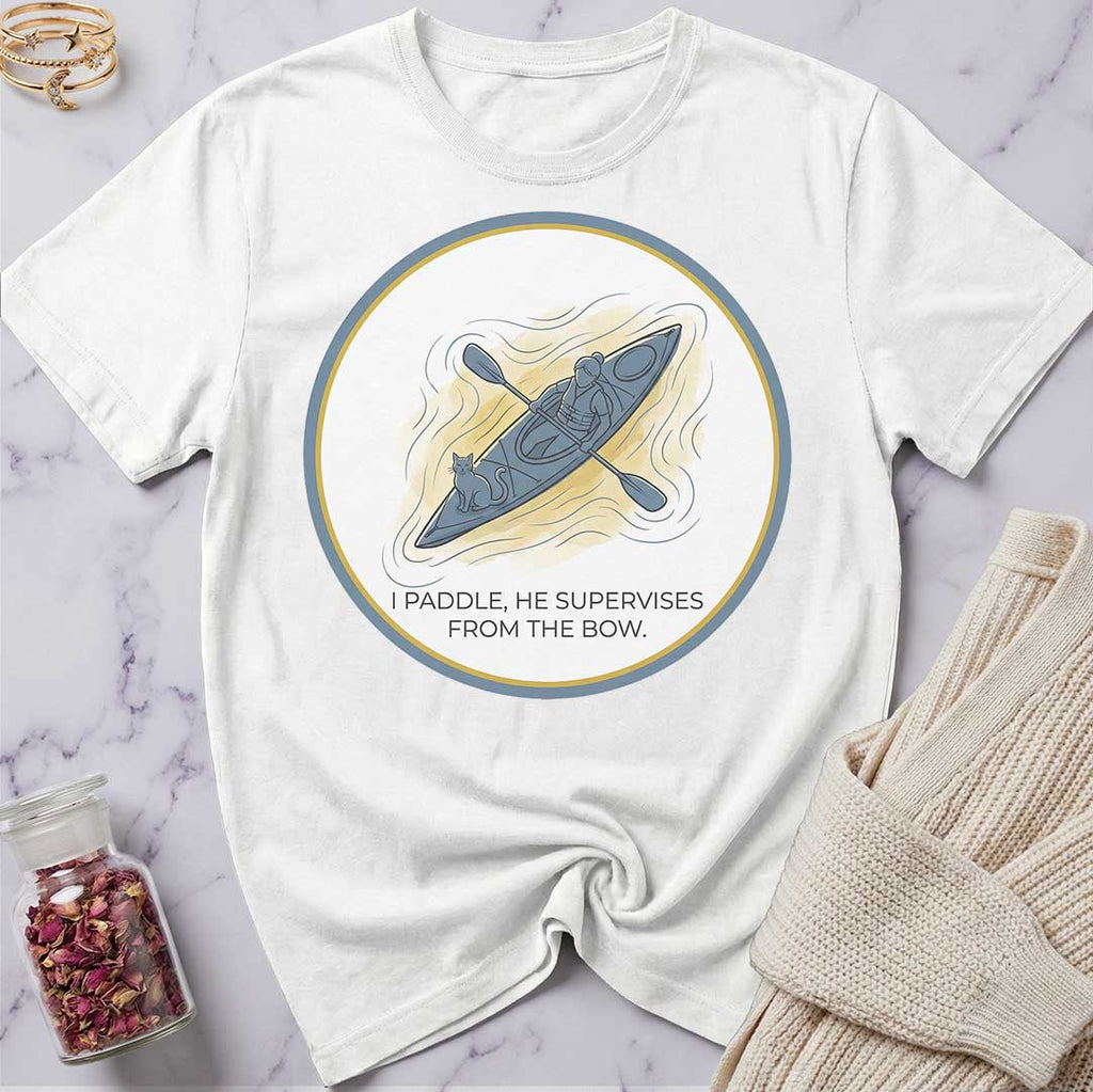 Kayak Cat T-Shirt