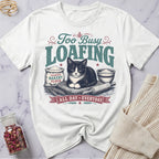 Tuxedo Cat - Too Busy Loafing T-Shirt