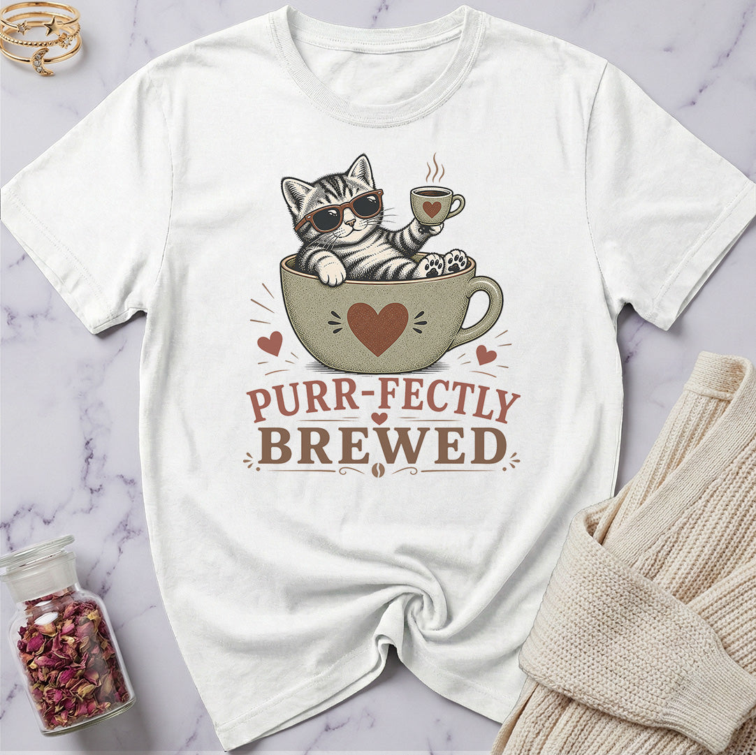 Purr-fectly Brewed T-Shirt