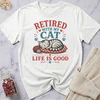 Retired with My Cat T-Shirt