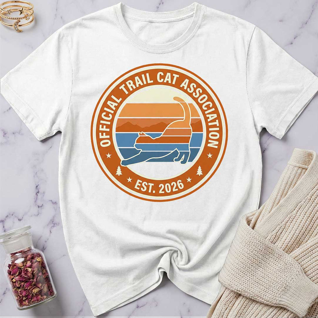 Stretching Trail Cat T-Shirt