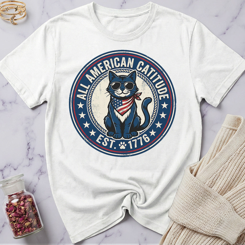 USA 250 All American Catitude T-Shirt