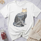Winter Forest Cat T-Shirt